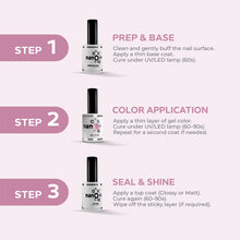 Load image into Gallery viewer, N-3009-Peony Luster Gel Polish 15ml
