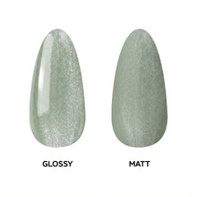 Load image into Gallery viewer, N3012 – Minty Radiance Gel Polish – 15ml | Long-Lasting, Magnetic Cat-Eye Mint Green Nail Polish Gel