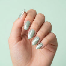 Load image into Gallery viewer, N3012 – Minty Radiance Gel Polish – 15ml | Long-Lasting, Magnetic Cat-Eye Mint Green Nail Polish Gel