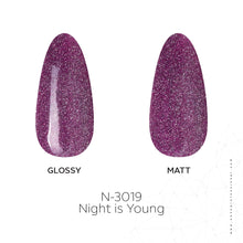 تحميل الصورة إلى عارض المعرض، N-3019-طلاء جل Night is Young 15 مل 
