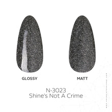 تحميل الصورة إلى عارض المعرض، طلاء جل N-3023-Shine&#39;s Not a Crime بحجم 15 مل 

