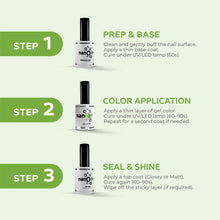 Load image into Gallery viewer, N-3028-Lime Zest Gel Polish 15ml

