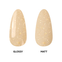 Load image into Gallery viewer, N 3034 – Speckled Ash Gel Polish – 15 ml | TPO &amp; HEMA Free Long-Lasting, High-Glossy Elegant Nude with Subtle Sparkles Gel Polish