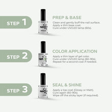 Load image into Gallery viewer, N-3037-Marble Sage Gel Polish 15ml
