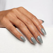 Load image into Gallery viewer, N3041 – Graphite Marble Cat-Eye Gel Polish – 15ml | High Gloss Magnetic Charcoal Gray Nail Polish Gel