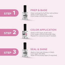 Load image into Gallery viewer, N3044 – Orchid Mist Gel Polish – 15ml | Long-Lasting, High Gloss Pink Orchid Nail Polish Gel

