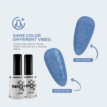 Load image into Gallery viewer, N-3046-Serene Sapphire Gel Polish 15ml

