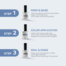 Load image into Gallery viewer, N-3046-Serene Sapphire Gel Polish 15ml
