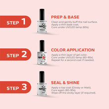 Load image into Gallery viewer, N-3050-Sunset Orange Gel Polish 15ml
