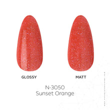 Load image into Gallery viewer, N-3050-Sunset Orange Gel Polish 15ml
