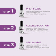 Load image into Gallery viewer, N-3054-Plum Passion Gel Polish 15ml
