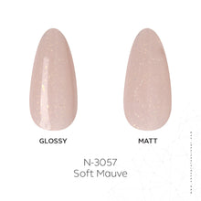 Load image into Gallery viewer, N-3057-Soft Mauve Gel Polish 15ml
