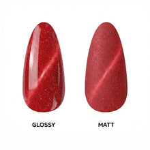 تحميل الصورة إلى عارض المعرض، N3102 – Ruby Fire Gel Polish – 15ml | Long-Lasting, Magnetic Cat-Eye Red Nail Polish Gel