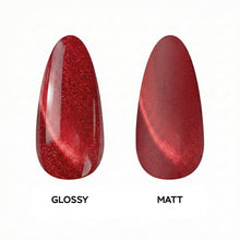 تحميل الصورة إلى عارض المعرض، N3104 – Cherry Smoke Gel Polish – 15ml | Long-Lasting, Magnetic Cat-Eye Red Gel Nail Polish