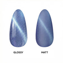 Load image into Gallery viewer, N3108 – Midnight Steel Gel Polish – 15ml | Long-Lasting, Magnetic Cat-Eye Steel Blue Nail Polish Gel