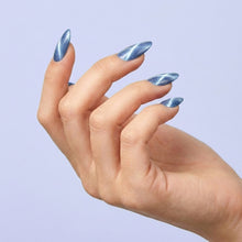 Load image into Gallery viewer, N3108 – Midnight Steel Gel Polish – 15ml | Long-Lasting, Magnetic Cat-Eye Steel Blue Nail Polish Gel
