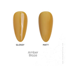 Load image into Gallery viewer, Amber Blaze Rubber Base Coat 15ml
