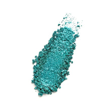 Load image into Gallery viewer, Azure Blue Chrome Powder – 0.8g | Mirror Chrome Powder Nails | Metallic Teal-Blue Chrome Nail Powder