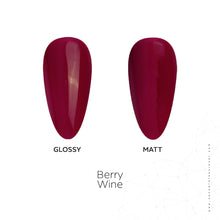 Load image into Gallery viewer, Berry Wine Rubber Base Coat 15ml
