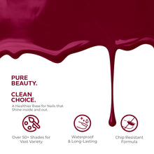 Load image into Gallery viewer, Berry Wine Rubber Base Coat 15ml
