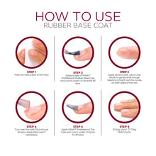 Load image into Gallery viewer, Berry Wine Rubber Base Coat 15ml
