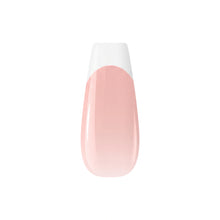 Load image into Gallery viewer, Nano® Blush French Edge Pressed on Nails - 24pcs with Glue | Instant Gel-Like Shine, Soft Pink French Glossy Fake Nails Set