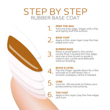 Load image into Gallery viewer, Copper Glow Rubber Base Coat Gel – 15ml | Soak Off Builder Base Coat | Long Lasting Burnt Copper Brown Rubber Base Coat
