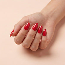 تحميل الصورة إلى عارض المعرض، Nano® Crimson Charm Pressed on Nails - 24pcs with Glue | Classic Red Glossy Fake Nails Set