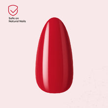 Load image into Gallery viewer, Nano® Crimson Charm Pressed on Nails - 24pcs with Glue | Instant Gel-Like Shine, Classic Red Glossy Fake Nails Set