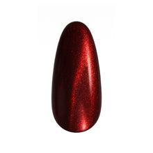 Load image into Gallery viewer, Crimson Wine Chrome Powder – 0.8g | Mirror Chrome Powder Nails | Metallic Red Wine Chrome Nail Powder