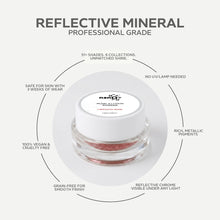 Load image into Gallery viewer, Crimson Wine Chrome Powder – 0.8g | Mirror Chrome Powder Nails | Metallic Red Wine Chrome Nail Powder