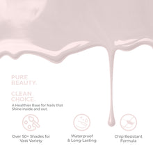 Load image into Gallery viewer, Delicate Pearl Rubber Base Coat Gel – 15ml | Soak Off Builder Base Coat | Long Lasting Light Pink Rubber Base Coat
