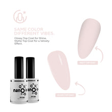 Load image into Gallery viewer, Delicate Pearl Rubber Base Coat Gel – 15ml | Soak Off Builder Base Coat | Long Lasting Light Pink Rubber Base Coat
