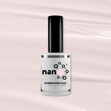 Load image into Gallery viewer, Delicate Pearl Rubber Base Coat Gel – 15ml | Soak Off Builder Base Coat | Long Lasting Light Pink Rubber Base Coat
