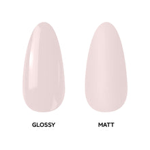 Load image into Gallery viewer, Delicate Pearl Rubber Base Coat Gel – 15ml | Soak Off Builder Base Coat | Long Lasting Light Pink Rubber Base Coat