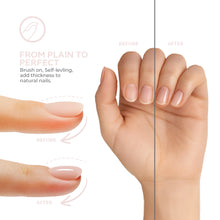 Load image into Gallery viewer, Delicate Pearl Rubber Base Coat Gel – 15ml | Soak Off Builder Base Coat | Long Lasting Light Pink Rubber Base Coat
