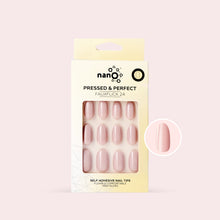 Load image into Gallery viewer, Nano® Dreamy Mauve Pressed on Nails - 24pcs Self-Adhesive | Soft Mauve Pink Finish, Glossy Natural Fake Nails Set
