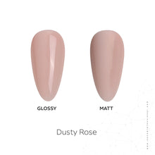 Load image into Gallery viewer, Dusty Rose Rubber Base Coat 15ml
