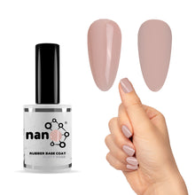 Load image into Gallery viewer, Dusty Rose Rubber Base Coat 15ml
