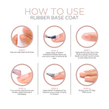 Load image into Gallery viewer, Dusty Rose Rubber Base Coat 15ml
