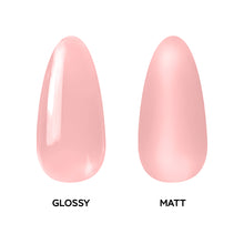 Load image into Gallery viewer, Flamingo Feather Rubber Base Coat Gel – 15ml | Soak Off Builder Base Coat | Long Lasting Flamingo Pink Rubber Base Coat Gel