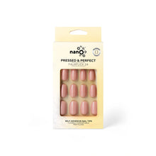 Load image into Gallery viewer, Nano® Flirty Flamingo Pressed on Nails - 24pcs Self-Adhesive | Vibrant Coral Pink Fake Nails Set