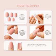 Load image into Gallery viewer, Nano® Flirty Flamingo Pressed on Nails - 24pcs Self-Adhesive | Vibrant Coral Pink Finish, Glossy Fun Fake Nails Set
