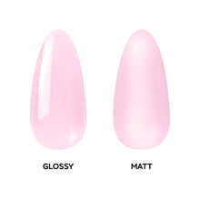 Load image into Gallery viewer, Floral Flush Rubber Base Coat Gel – 15ml | Soak Off Builder Base Coat | Long Lasting Floral Pink Rubber Base Coat