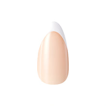 تحميل الصورة إلى عارض المعرض، Nano® French Whisper Pressed on Nails - 24pcs with Glue | Classic Nude French Glossy Fake Nails Set