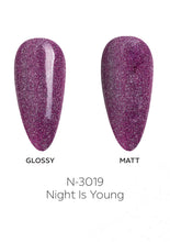 تحميل الصورة إلى عارض المعرض، N-3019-طلاء جل Night is Young 15 مل 
