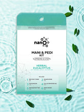 Load image into Gallery viewer, Herbal Eucalyptus | Mani &amp; Pedi Kit Supreme 6 Steps
