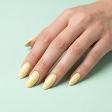 Load image into Gallery viewer, Nano® Ivory Glow Pressed on Nails - 24pcs Self-Adhesive | Soft Cream Finish, Glossy Nude Fake Nails Set