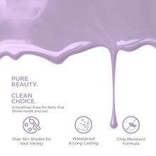 Load image into Gallery viewer, Lavender Mist Rubber Base Coat 15ml
