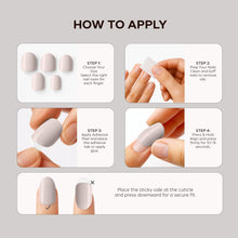 Load image into Gallery viewer, Nano® Merlot Magic Pressed on Nails - 24pcs Self-Adhesive | Deep Wine Red Finish, Glossy Burgundy Fake Nails Set
